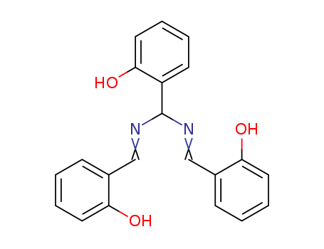 Phenol,2-[bis[[(2-hydroxyphenyl)methylene]amino]methyl]- cas  35832-40-7