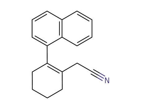 2-(1-naphthyl)-1-cyclohexenylacetonitrile