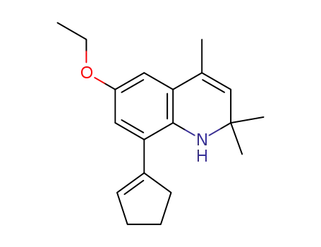 8-cyclopentenyl-6-ethoxy-1,2-dihydro-2,2,4-trimethylquinoline