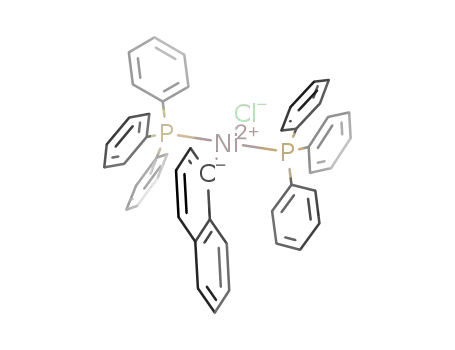 Molecular Structure of 54806-25-6 (TRANS-CHLORO(1-NAPHTHYL)BIS(TRIPHENYLPHOSPHINE)-NICKEL)