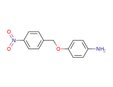 Molecular Structure of 25464-96-4 (BenzenaMine, 4-[(4-nitrophenyl)Methoxy]-)