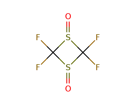 trans-2,2,4,4-tetrafluoro-1,3-dithietane-1,3-dioxide