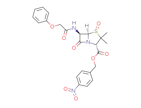 (4-nitrophenyl)methyl (2S,5R,6R)-3,3-dimethyl-4,7-dioxo-6-[(2-phenoxyacetyl)amino]-4lambda4-thia-1-azabicyclo[3.2.0]heptane-2-carboxylate