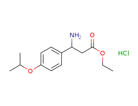 ETHYL 3-AMINO-3-(4-ISOPROPOXYPHENYL)PROPANOATE HYDROCHLORIDE