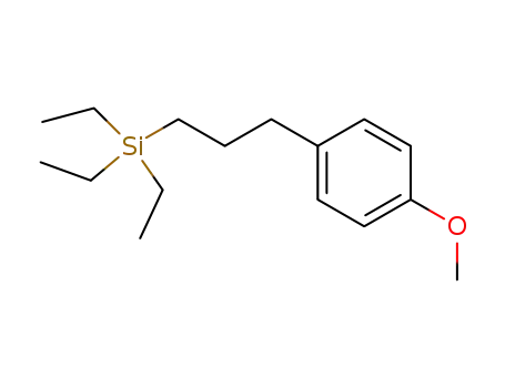 Silane, triethyl[3-(4-methoxyphenyl)propyl]-