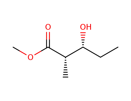 Pentanoic acid, 3-hydroxy-2-methyl-, methyl ester, (2R,3R)-