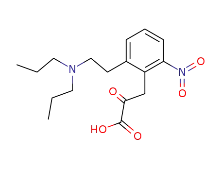 2-[2-(Dipropylamino)ethyl]-6-nitro-alpha-oxobenzenepropanoic acid