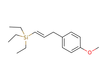 Silane, triethyl[3-(4-methoxyphenyl)-1-propenyl]-, (E)-