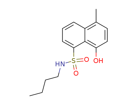 1-Naphthalenesulfonamide,N-butyl-8-hydroxy-5-methyl-