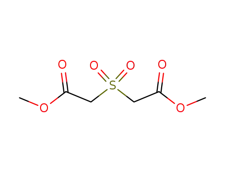 Molecular Structure of 16002-30-5 (Acetic acid, 2,2'-sulfonylbis-, 1,1'-dimethyl ester)