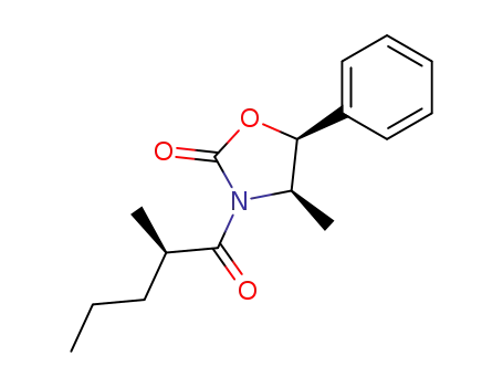 (4R,5S)-4-Methyl-3-((R)-2-methyl-pentanoyl)-5-phenyl-oxazolidin-2-one