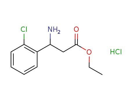 ethyl 3-amino-3-(2-chlorophenyl)propanoate hydrochloride