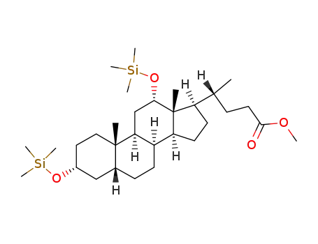 3α,12α-비스(트리메틸실록시)-5β-콜란-24-오산 메틸 에스테르