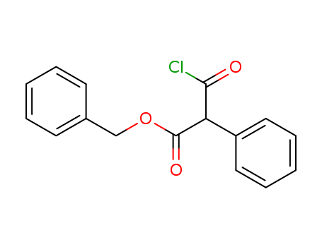 Benzeneacetic acid, a-(chlorocarbonyl)-, phenylmethylester