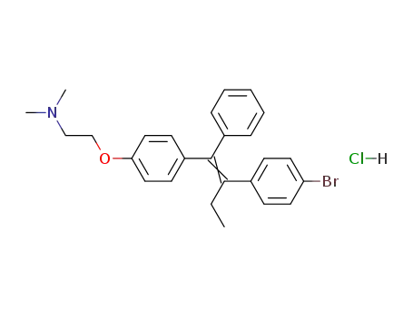 (E,Z)-2-(4-bromophenyl)-1-<4-<2-(dimethylamino)ethoxy>phenyl>-1-phenyl-1-butene hydrochloride