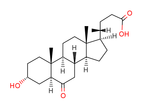 3-ALPHA-HYDROXY-6-OXO-5-ALPHA-CHOLAN-24-OIC ACID