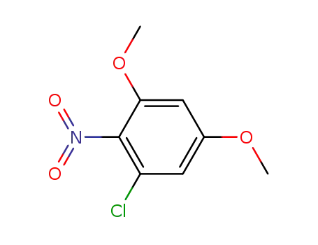Molecular Structure of 90-25-5 (1-chloro-3,5-dimethoxy-2-nitrobenzene)