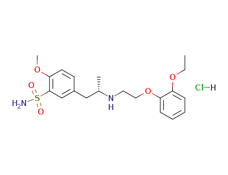 Molecular Structure of 80223-99-0 (Tamsulosin hydrochloride)