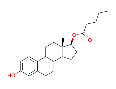 Molecular Structure of 979-32-8 (Estradiol valerate)