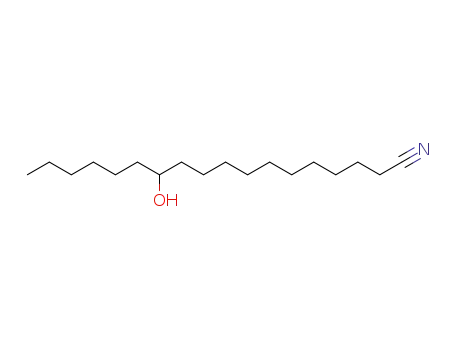 Molecular Structure of 76441-68-4 (12-hydroxystearonitrile)