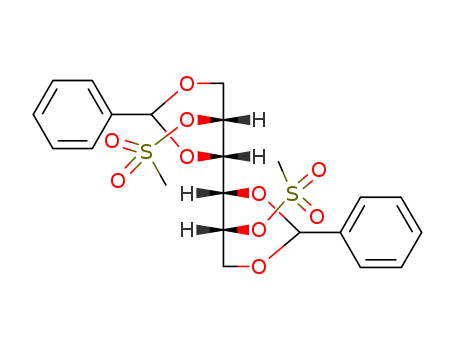 D-Mannitol,1,3:4,6-bis-O-(phenylmethylene)-, 2,5-dimethanesulfonate cas  28224-74-0