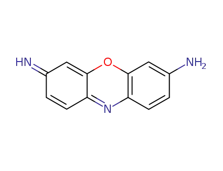 Molecular Structure of 63517-17-9 (3H-Phenoxazin-7-amine, 3-imino-)
