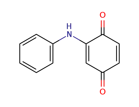2-Anilinocyclohexa-2,5-diene-1,4-dione