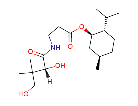 b-Alanine,N-(2,4-dihydroxy-3,3-dimethyl-1-oxobutyl)-,5-methyl-2-(1-methylethyl)cyclohexyl ester, [1R-[1a(R*),2b,5a]]- (9CI)