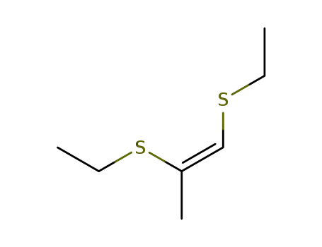 1-Propene, 1,2-bis(ethylthio)-, (Z)-