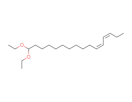 Molecular Structure of 71673-23-9 ((3Z,5Z)-16,16-Diethoxy-3,5-hexadecadiene)
