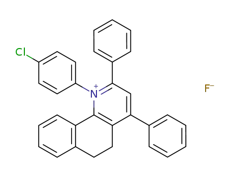 1-(4-Chloro-phenyl)-2,4-diphenyl-5,6-dihydro-benzo[h]quinolinium; fluoride