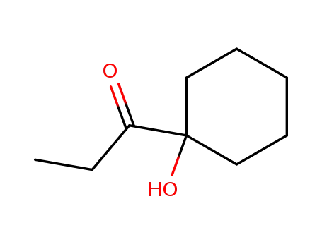 Molecular Structure of 1124-90-9 (1-Propanone, 1-(1-hydroxycyclohexyl)-)