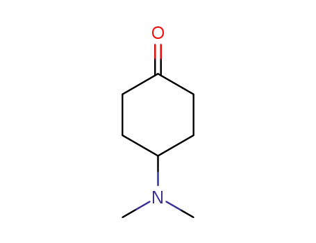 Molecular Structure of 40594-34-1 (4-(Dimethylamino)cyclohexanone)