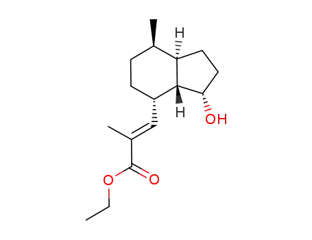 (E)-3-((3S,3aS,4S,7R,7aR)-3-hydroxy-7-methyl-octahydro-inden-4-yl)-2-methylacrylic acid ethyl ester