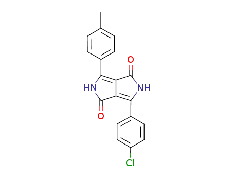 Pyrrolo[3,4-c]pyrrole-1,4-dione,
3-(4-chlorophenyl)-2,5-dihydro-6-(4-methylphenyl)-