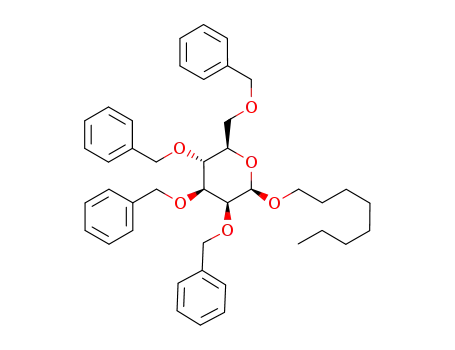 n-octyl 2,3,4,6-tetra-O-benzyl-β-D-mannopyranoside
