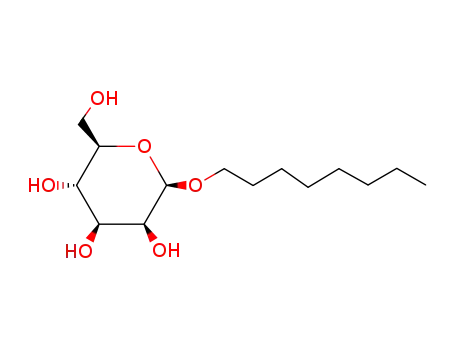 Molecular Structure of 140147-38-2 (Octylb-D-mannopyranoside)