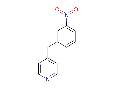 Molecular Structure of 32341-81-4 (4-(3-nitro-benzyl)-pyridine)