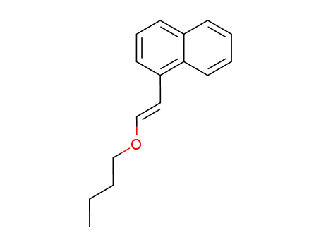 Naphthalene, 1-(2-butoxyethenyl)-, (E)-