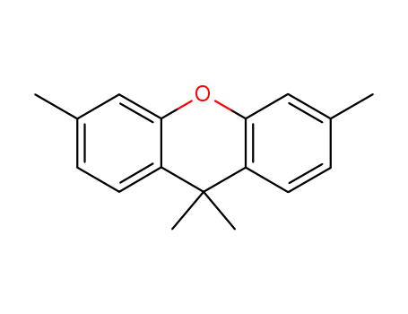 Molecular Structure of 19814-64-3 (3,6,9,9-tetramethylxanthene)