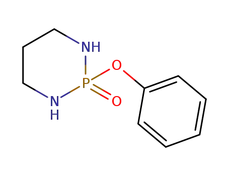 Molecular Structure of 16456-52-3 (1,3,2-Diazaphosphorinane, 2-oxide, 2-phenoxy-)
