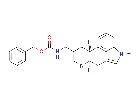 Carbamic acid, N-[[(8β)-1,6-dimethylergolin-8-yl]methyl]-,phenylmethyl ester(17692-51-2)