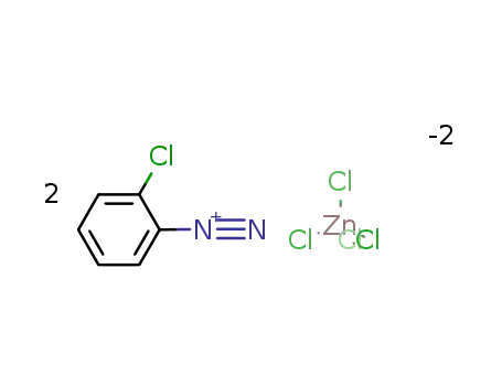 2-chlorobenzenediazonium; zinc(+2) cation; tetrachloride