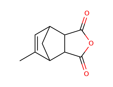 Molecular Structure of 117-40-8 (4,7-Methanoisobenzofuran-1,3-dione,3a,4,7,7a-tetrahydro-5-methyl-)