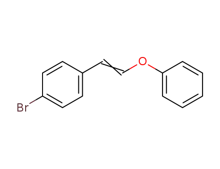 Molecular Structure of 349647-31-0 (1-Bromo-4-((E)-2-phenoxy-vinyl)-benzene)