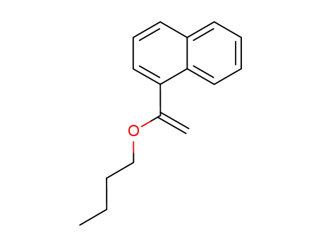 Naphthalene, 1-(1-butoxyethenyl)-