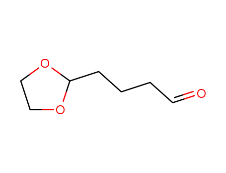 Molecular Structure of 16776-90-2 (Glutaraldehydemonoacetal)