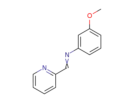 2-[[(3-メトキシフェニル)イミノ]メチル]ピリジン