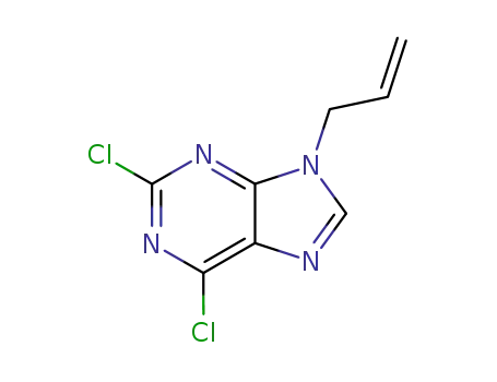 9-allyl-2,6-dichloro-9H-purine