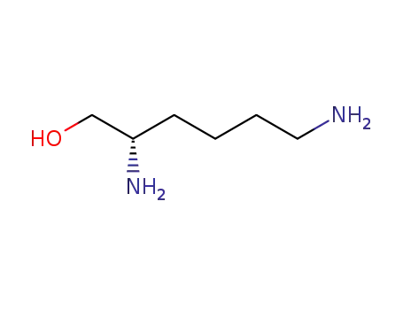 Molecular Structure of 110690-36-3 (1-HEXANOL, 2,6-DIAMINO-, (2S)-)